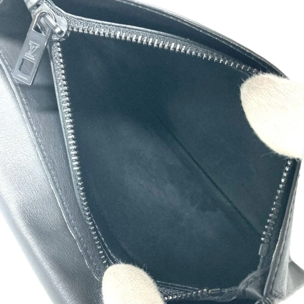 Authentic Louis Vuitton Porte-Feuille Brazza Black Leather Long Wallet